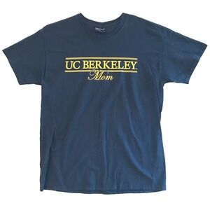 UC Berkley Mom Dark Blue T-Shirt Women's Size Large